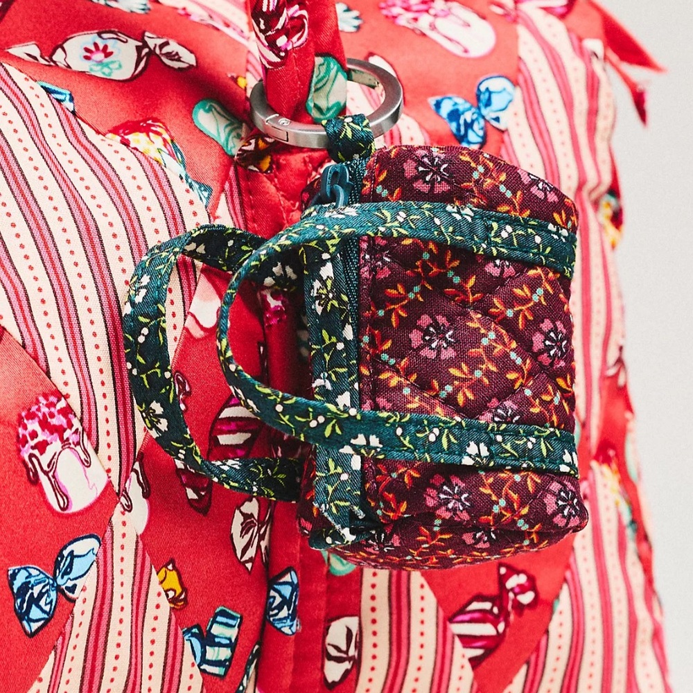 NWT Anthropologie x Vera Bradley Bag Charm - Picture 2 of 2